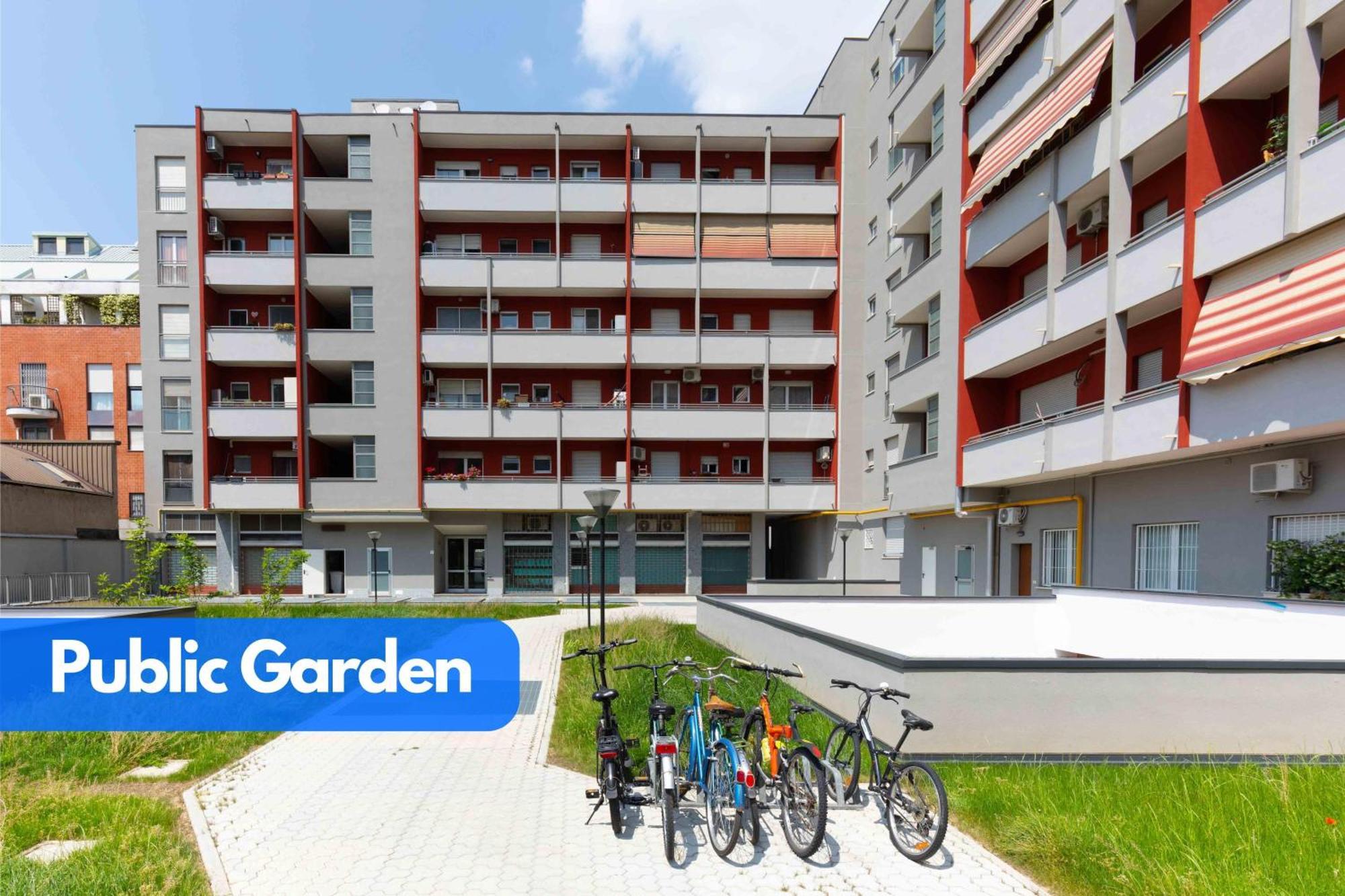 The Green House - Private Parking And Balcony Leilighet Milano Eksteriør bilde